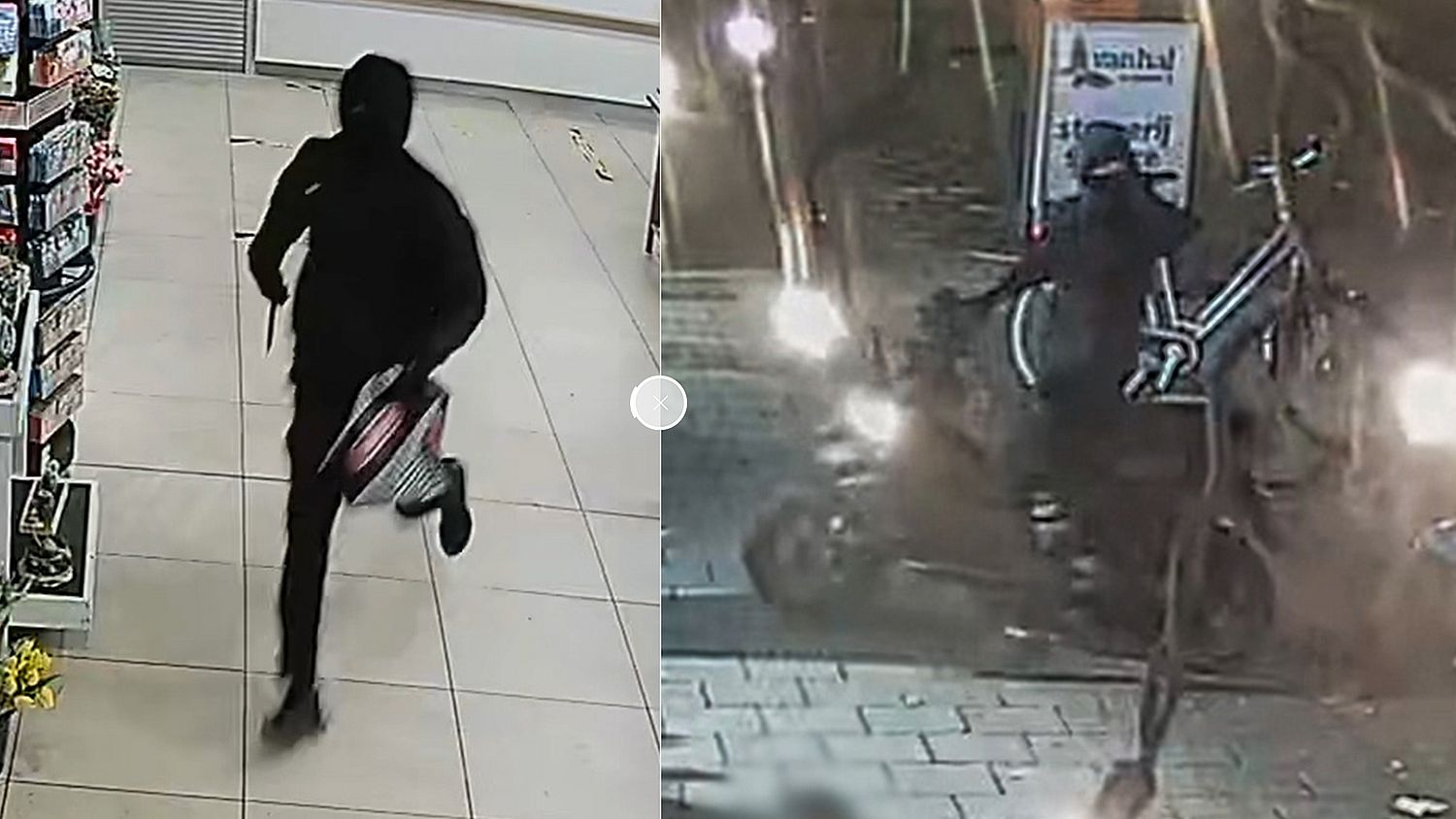 Knisperend briefgeld verraadt jonge overvaller.